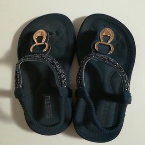 Flip flop. Blue. Siketu. Size 8.